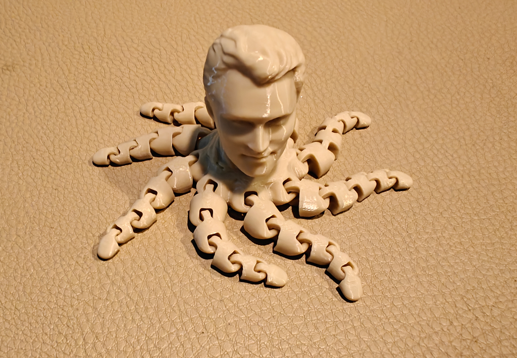 Charlie Kirk Octopus Figure